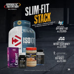 SLIM-FIT STACK (WHEY PROTEIN, VITAMIN-D, L-CARNITINE, CHROMIUM & PEANUT BUTTER COMBO)