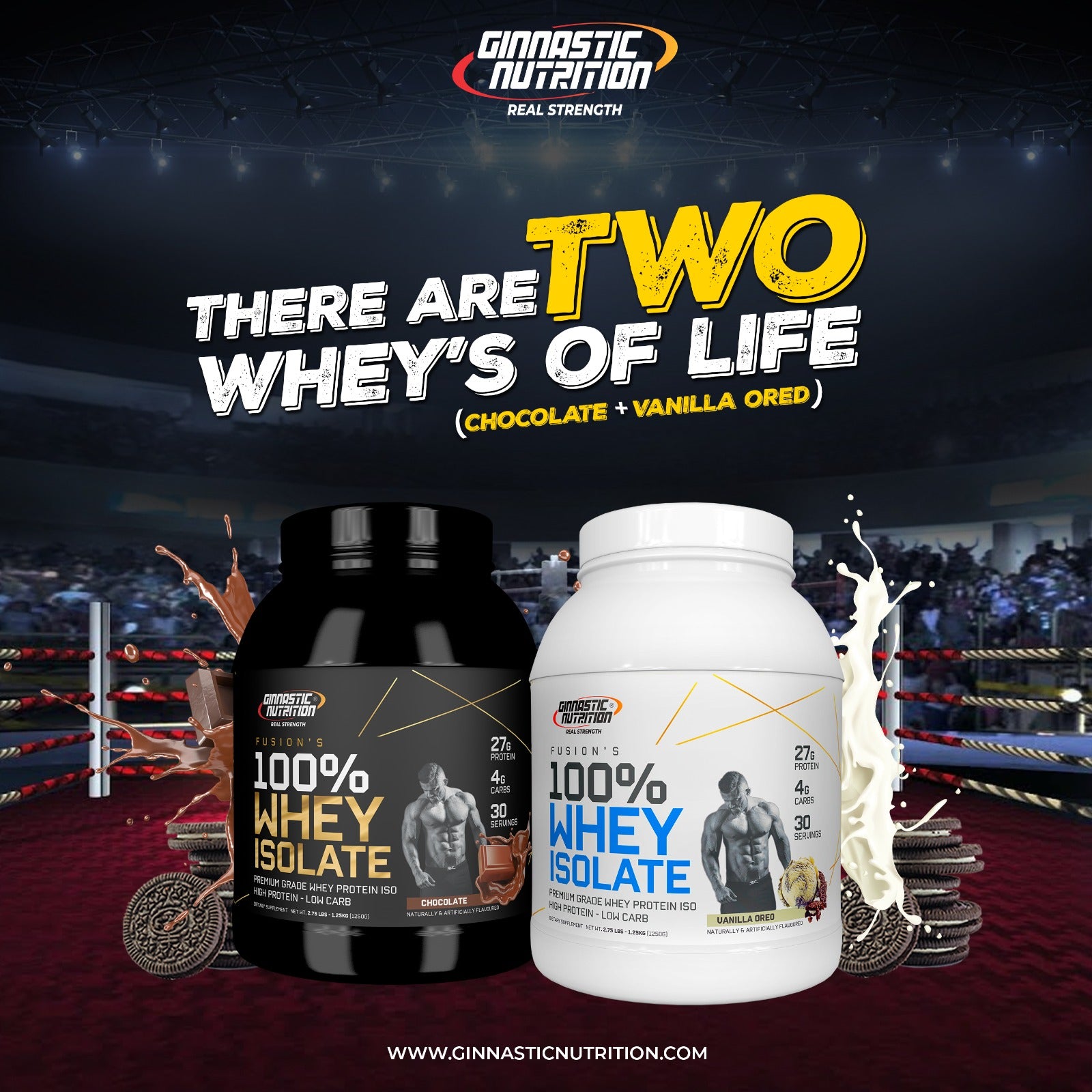Two Whey's Of Life - Vanilla+Choco