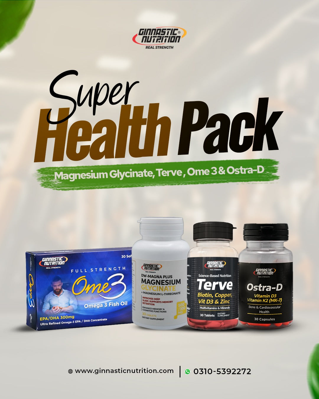 Super Health Pack Ginnastic Nutrition Super Health Pack Ginnastic Nutrition